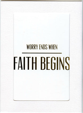 5" x 7" Worry Ends Cards